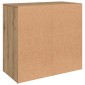 vidaXL Ντουλάπι καλλυντικών Artisan Oak 80x40x75cm Κατασκευασμένο ξύλο