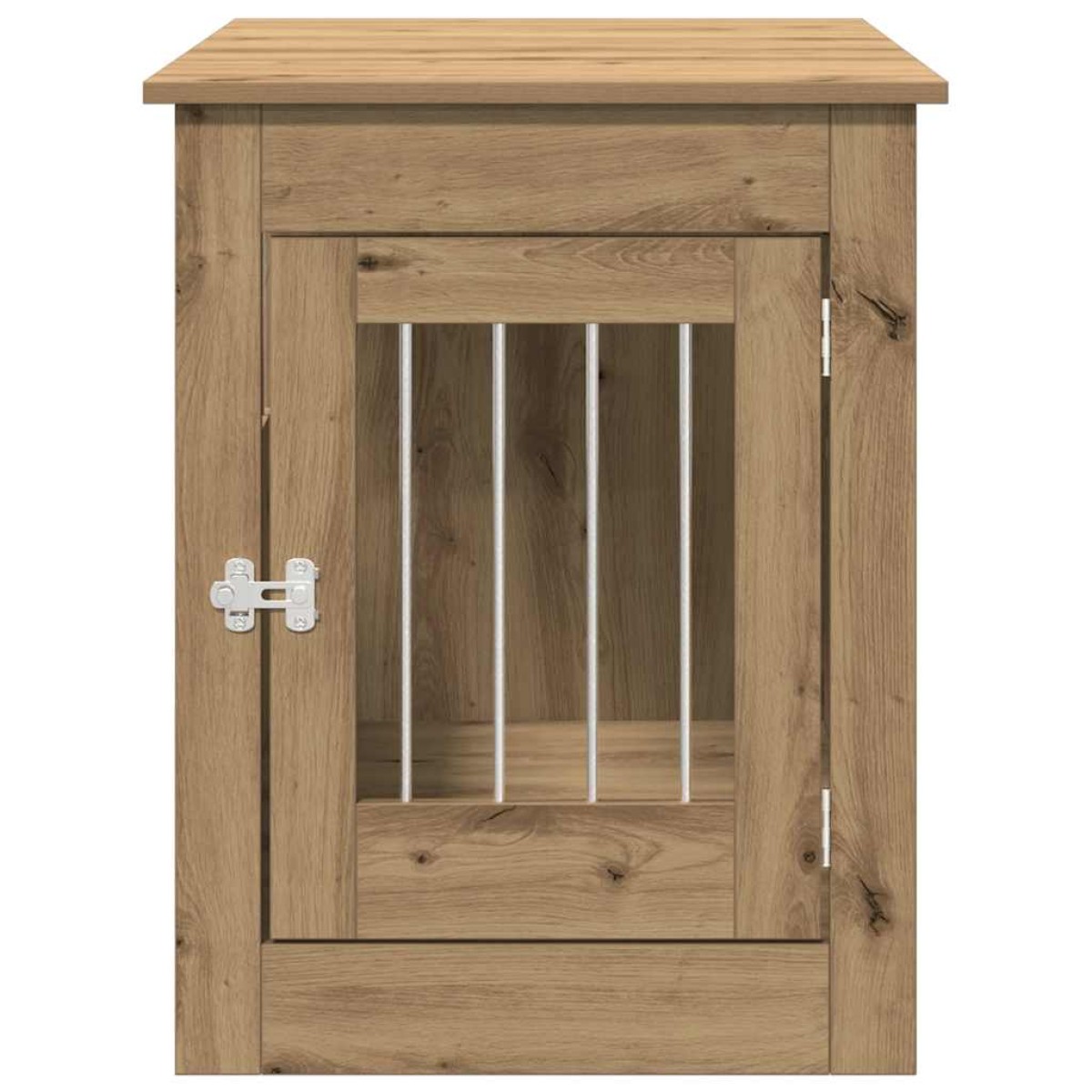 vidaXL Έπιπλα κλουβιού σκύλου Artisan Oak Κατασκευασμένο ξύλο