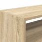 vidaXL Ράφια παπουτσιών 2 τμχ στοιβαζόμενα Sonoma Oak 60x30x30,5 cm
