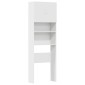 vidaXL Ντουλάπι πλυντηρίου ρούχων Λευκό 64x24x190 cm Ξύλινη κατασκευή