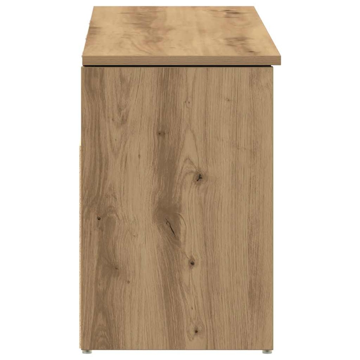 Πάγκος παπουτσιών vidaXL Artisan Oak 102x30,5x45cm Κατασκευασμένο ξύλο