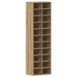 vidaXL Ντουλάπι παπουτσιών Artisan Oak 54x34x183cm Κατασκευασμένο ξύλο