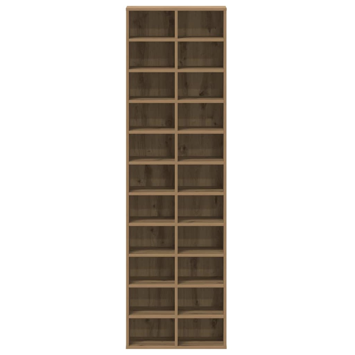 vidaXL Ντουλάπι παπουτσιών Artisan Oak 54x34x183cm Κατασκευασμένο ξύλο