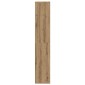 vidaXL Ντουλάπι παπουτσιών Artisan Oak 54x34x183cm Κατασκευασμένο ξύλο
