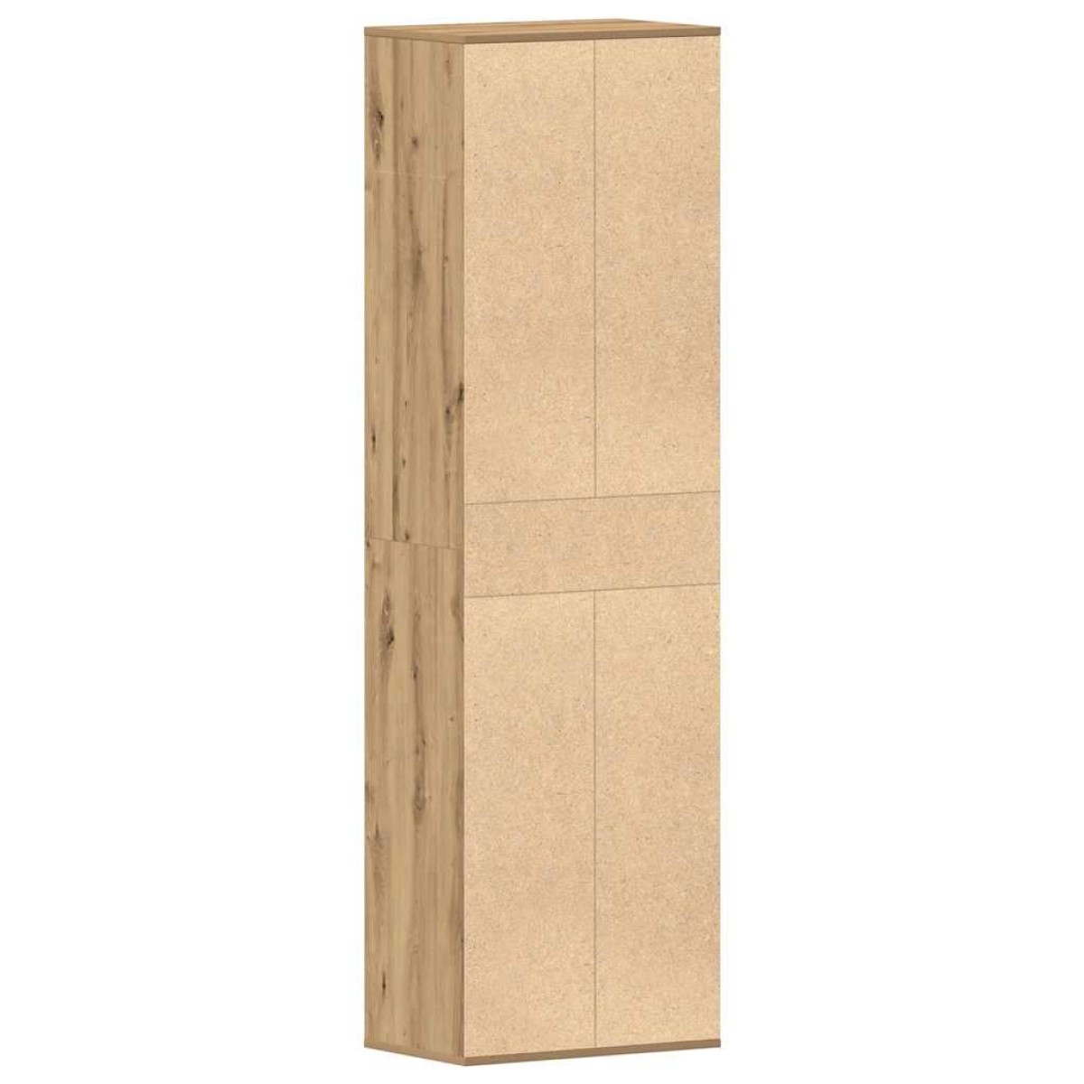 vidaXL Ντουλάπι παπουτσιών Artisan Oak 54x34x183cm Κατασκευασμένο ξύλο