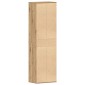 vidaXL Ντουλάπι παπουτσιών Artisan Oak 54x34x183cm Κατασκευασμένο ξύλο
