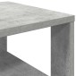 Ράφι παπουτσιών vidaXL Γκρι μπετόν 61x32x70 cm Κατασκευασμένο ξύλο