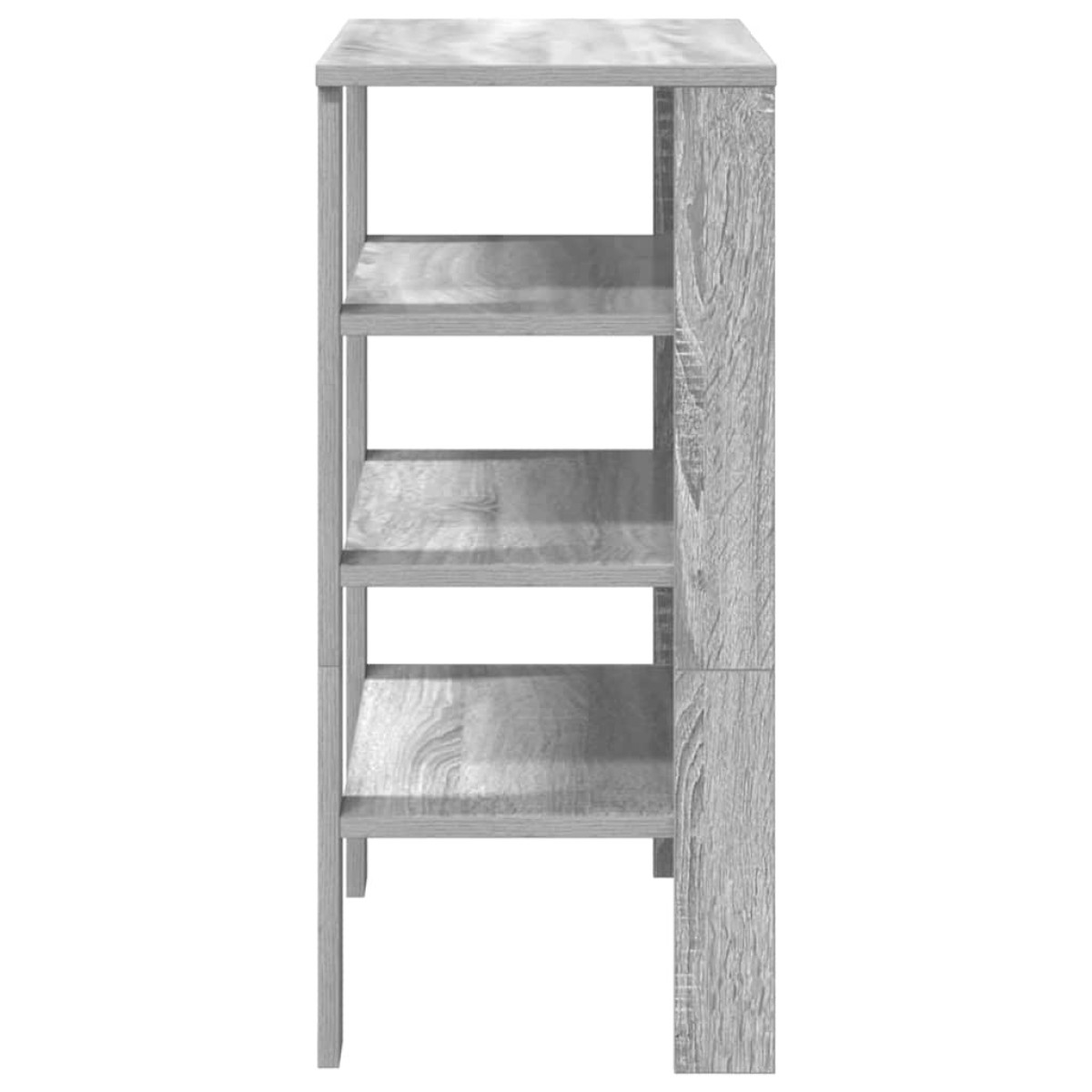 Ράφι παπουτσιών vidaXL Γκρι Sonoma 61x32x70 cm Κατασκευασμένο ξύλο