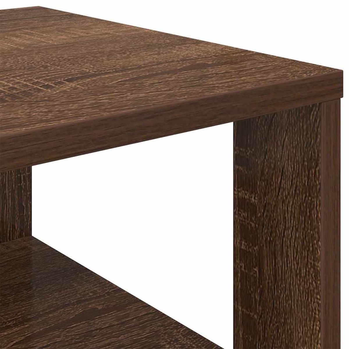 vidaXL Ράφι παπουτσιών καφέ δρυς 61x32x87,5 cm Κατασκευασμένο ξύλο