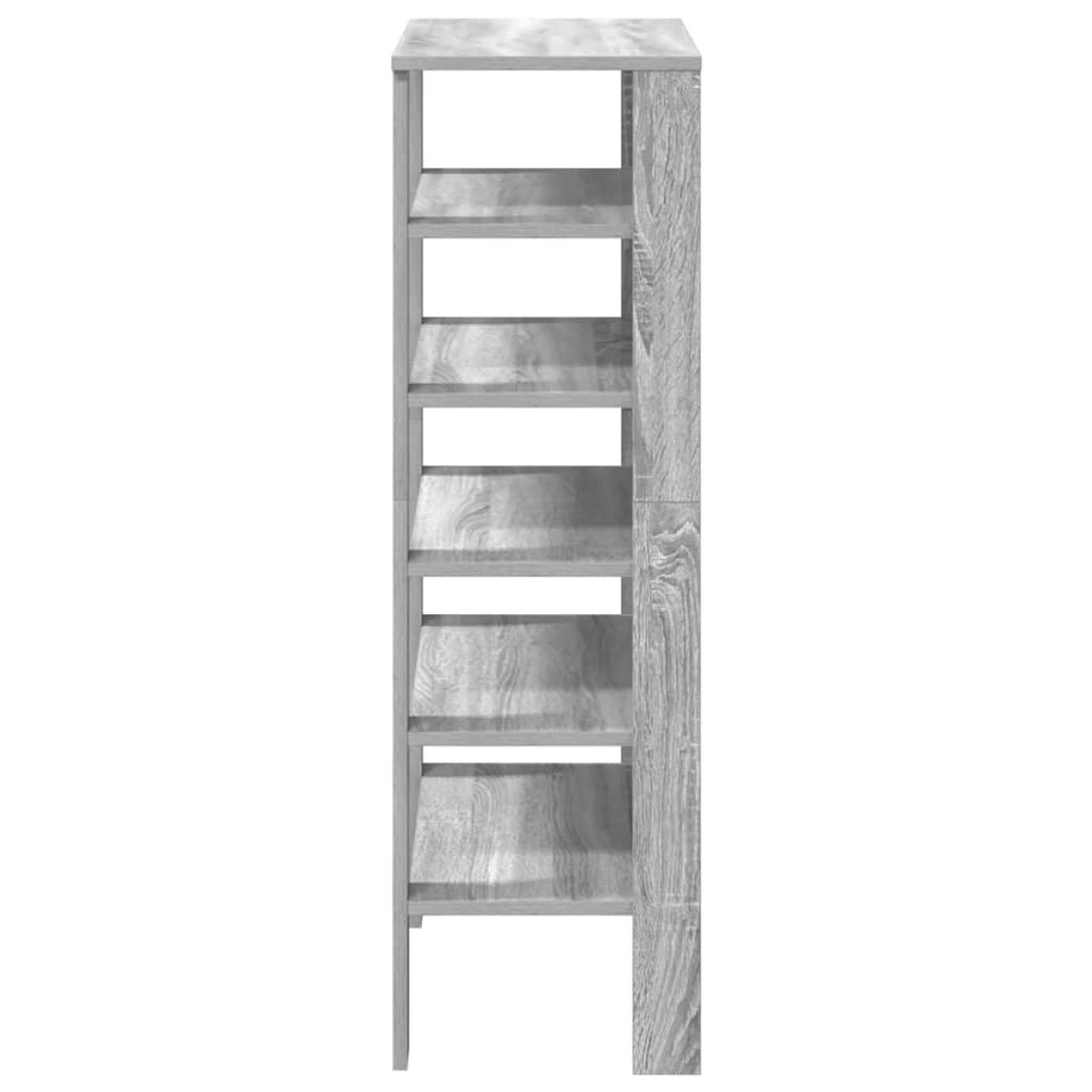 Ράφι παπουτσιών vidaXL Γκρι Sonoma 61x32x105 cm Κατασκευασμένο ξύλο