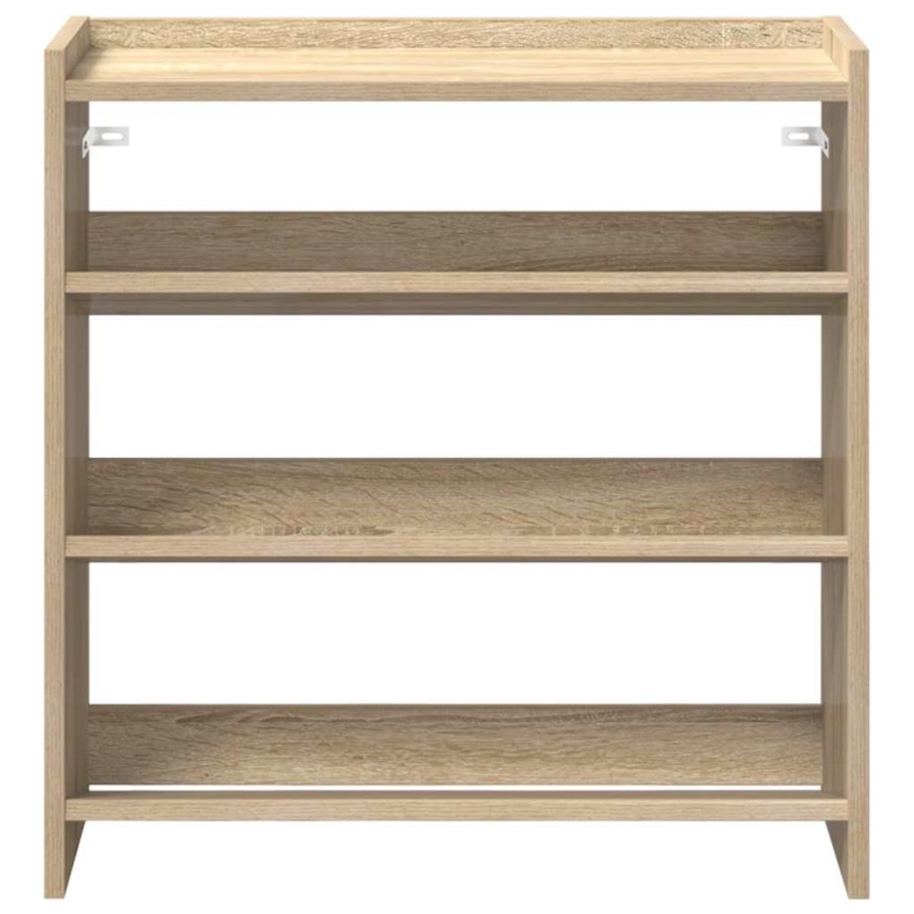 Ράφι παπουτσιών vidaXL Sonoma Oak 60x25x62 cm Κατασκευασμένο ξύλο