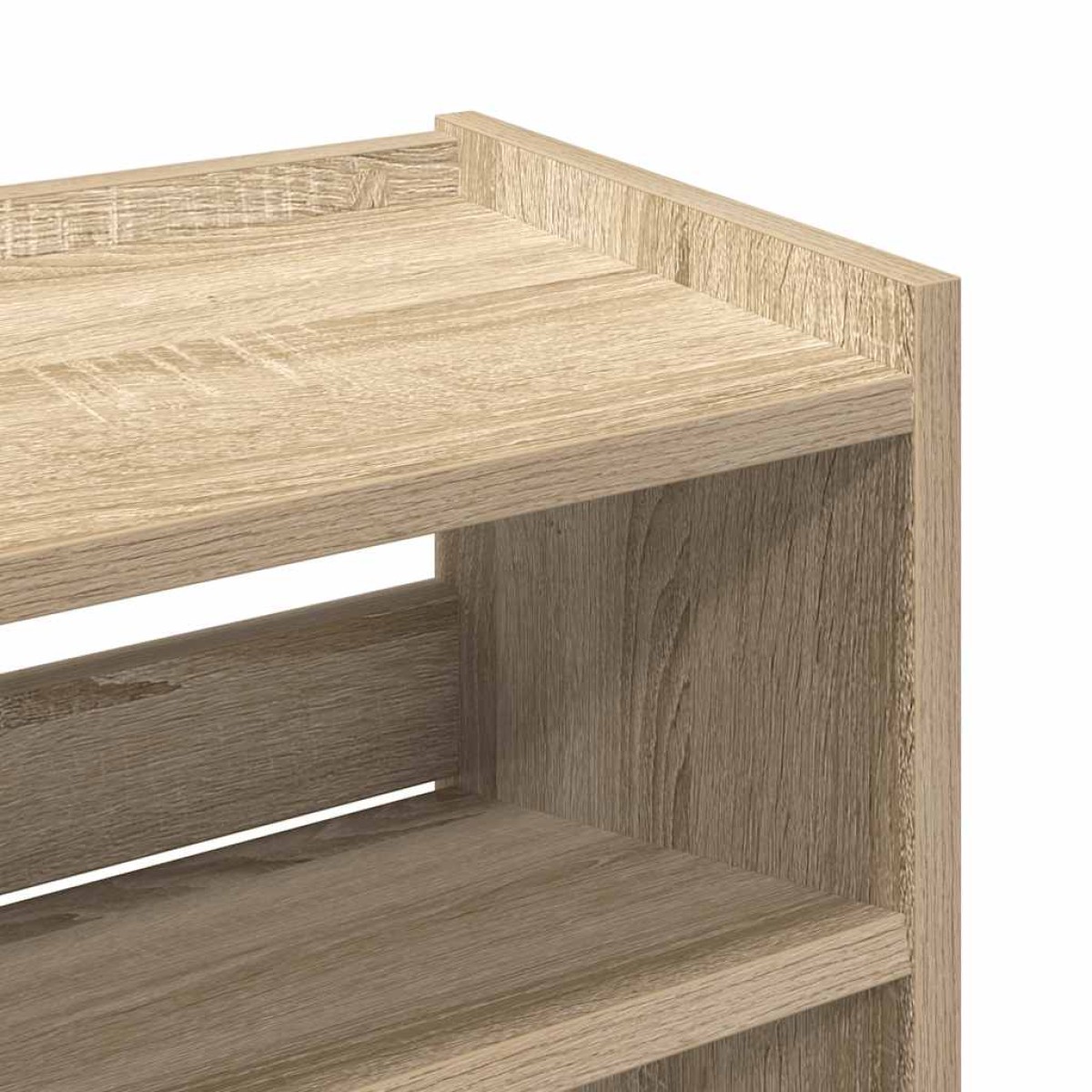 Ράφι παπουτσιών vidaXL Sonoma Oak 60x25x62 cm Κατασκευασμένο ξύλο