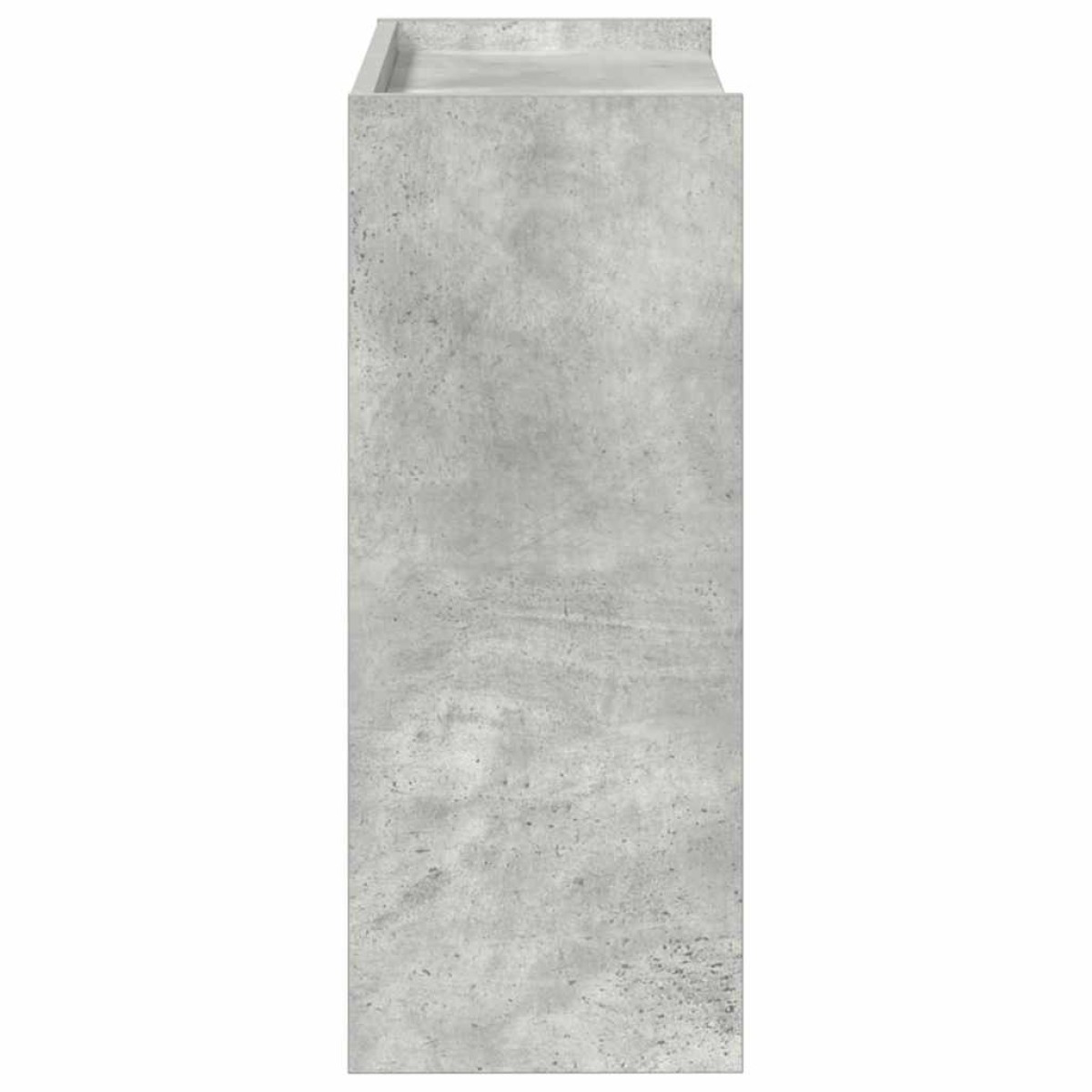 Ράφι παπουτσιών vidaXL Γκρι μπετόν 60x25x62 cm Κατασκευασμένο ξύλο