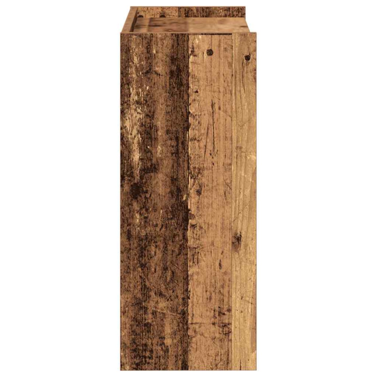 Ράφι παπουτσιών vidaXL Παλιό ξύλο 60x25x62 cm Κατασκευασμένο ξύλο