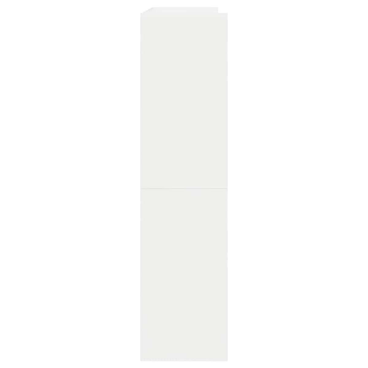 Ράφι παπουτσιών vidaXL Λευκό 80x25x100 cm Κατασκευασμένο ξύλο
