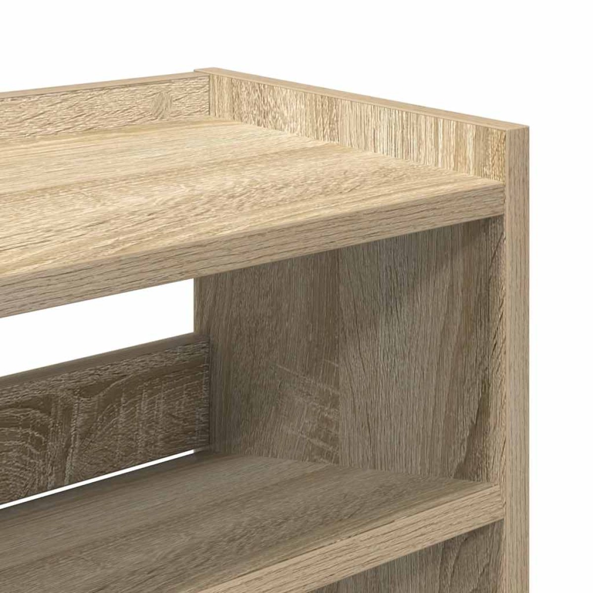 Ράφι παπουτσιών vidaXL Sonoma Oak 80x25x62 cm Κατασκευασμένο ξύλο