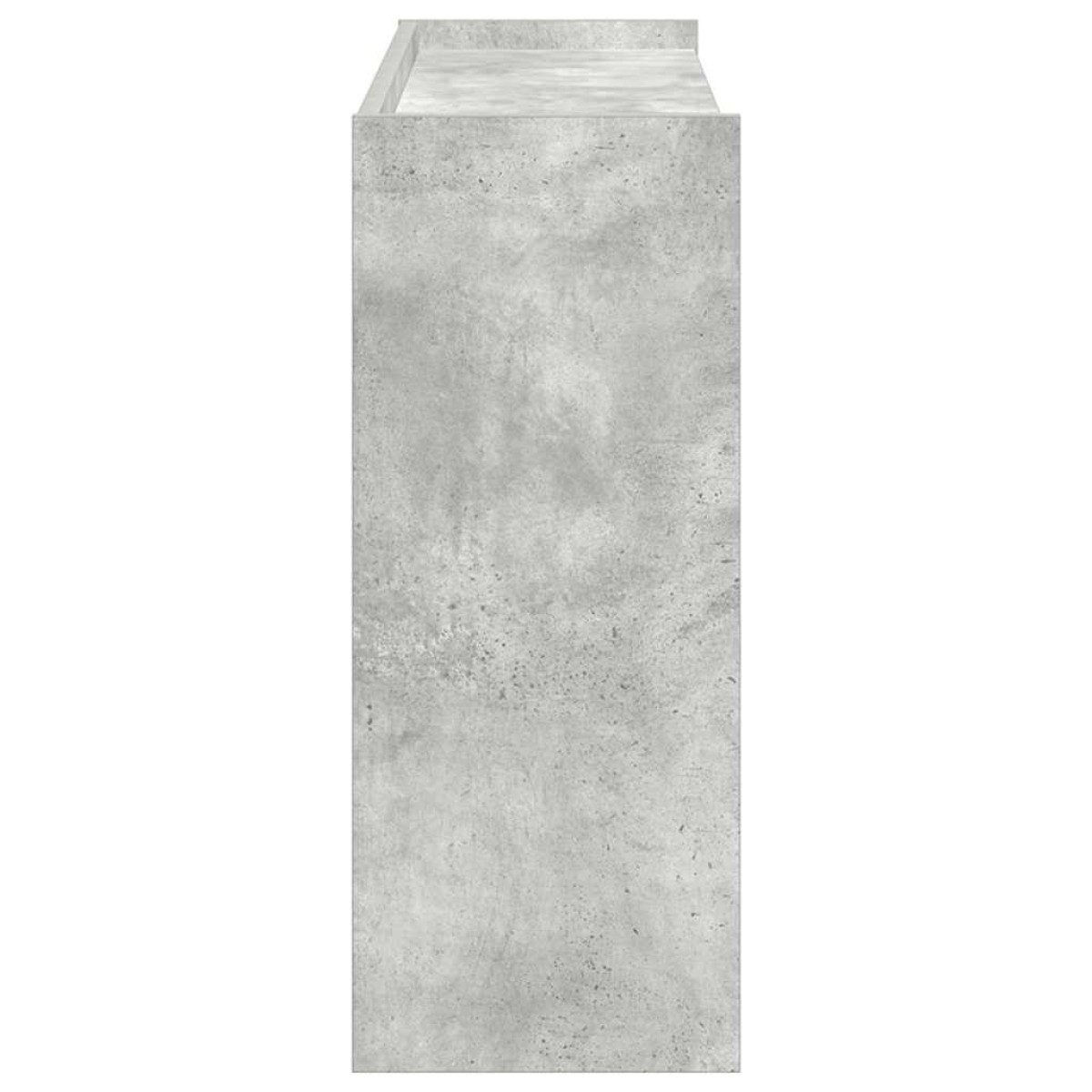 Ράφι παπουτσιών vidaXL Γκρι μπετόν 80x25x62 cm Κατασκευασμένο ξύλο