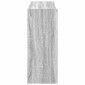 Ράφι παπουτσιών vidaXL Γκρι Sonoma 80x25x62 cm Κατασκευασμένο ξύλο