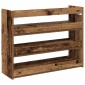 Ράφι παπουτσιών vidaXL Παλιό ξύλο 80x25x62 cm Κατασκευασμένο ξύλο