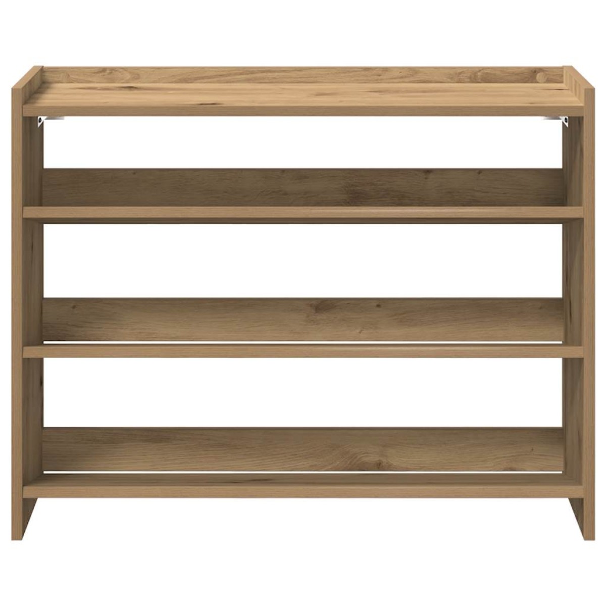 Ράφι παπουτσιών vidaXL Artisan Oak 80x25x62 cm Κατασκευασμένο ξύλο