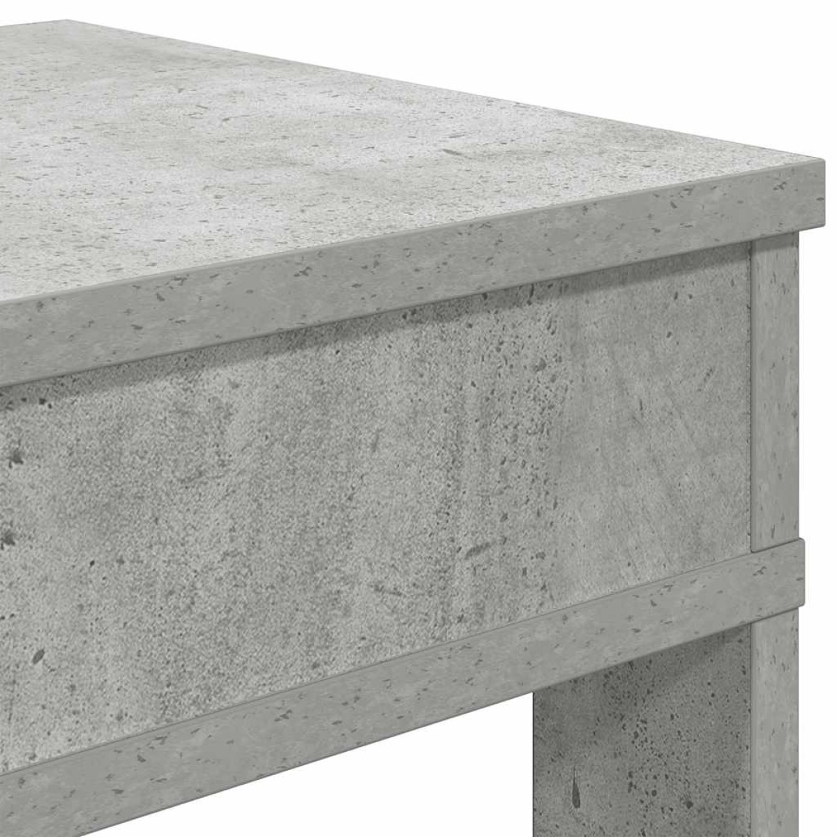 Ράφι παπουτσιών vidaXL Γκρι μπετόν 60x30x98 cm Κατασκευασμένο ξύλο