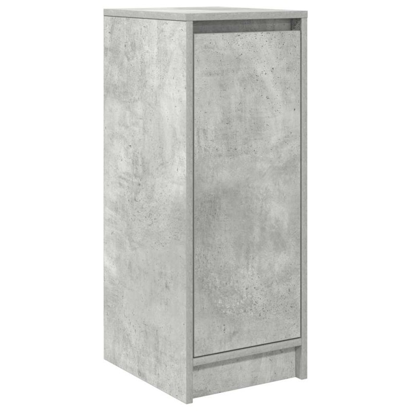 vidaXL Παπουτσοθήκη Γκρι Σκυροδέματος 29,5x34x76εκ. Επεξεργασμένο Ξύλο