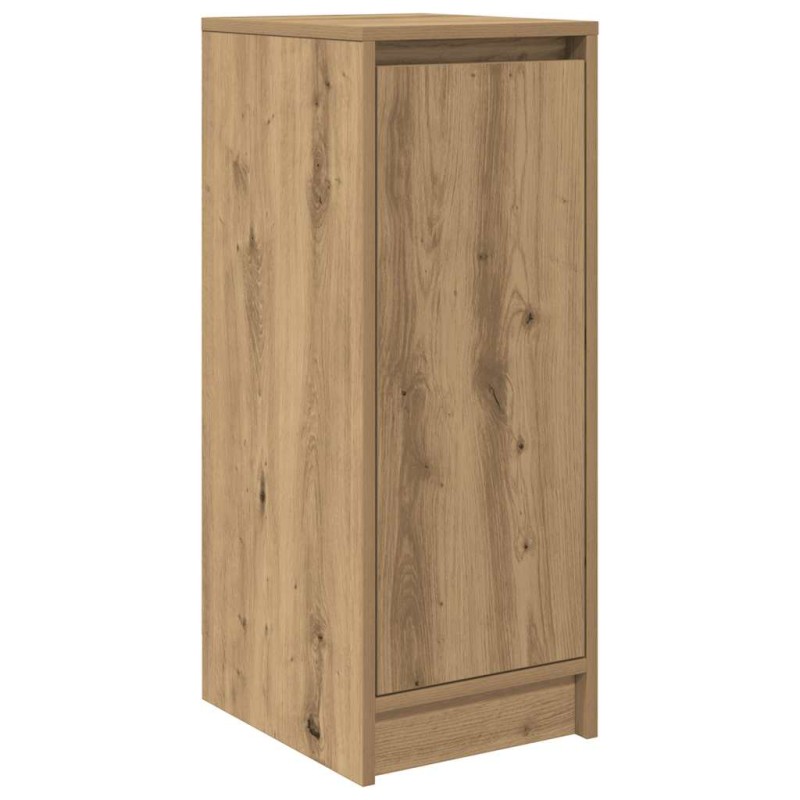 vidaXL Παπουτσοθήκη Χρώμα Αρτισιανή Δρυς 29,5x34x76 εκ. Επεξ. Ξύλο