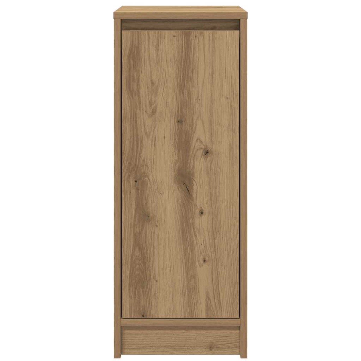 vidaXL Παπουτσοθήκη Χρώμα Αρτισιανή Δρυς 29,5x34x76 εκ. Επεξ. Ξύλο