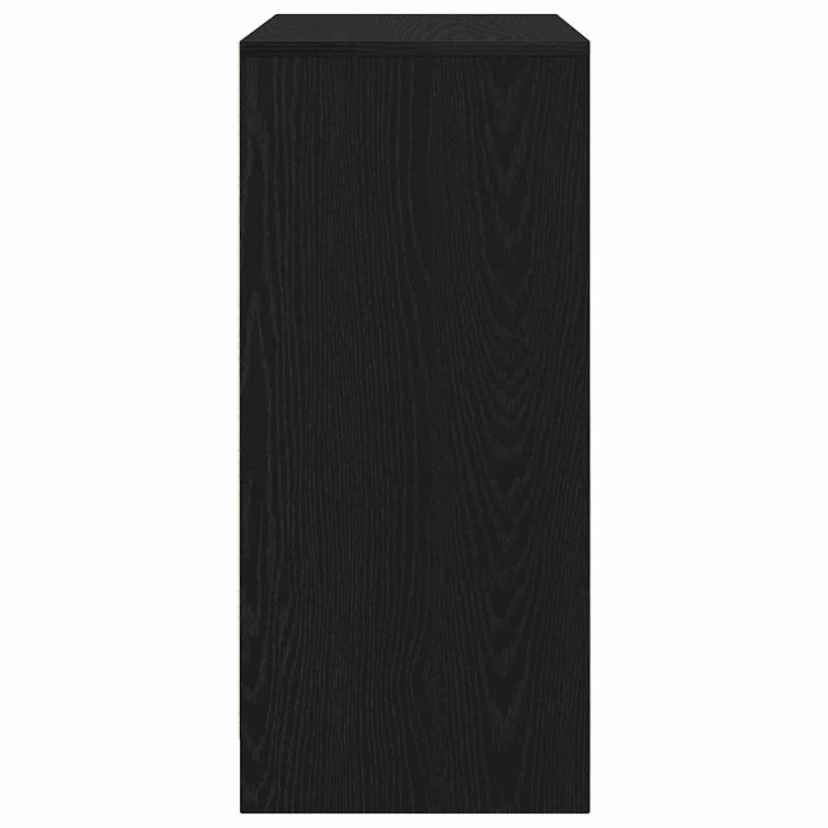 vidaXL Παπουτσοθήκη Μαύρη 57x34x76 εκ. από Επεξεργασμένο Ξύλο