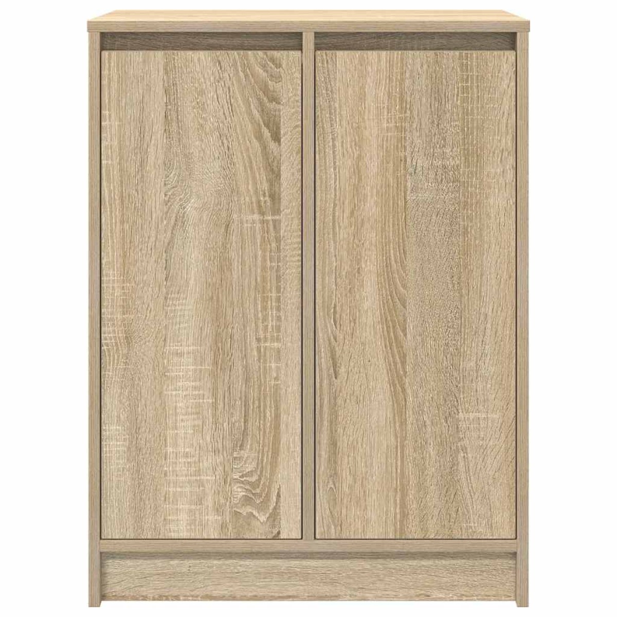 vidaXL Παπουτσοθήκη Sonoma Δρυς 57x34x76 εκ. από Επεξεργασμένο Ξύλο