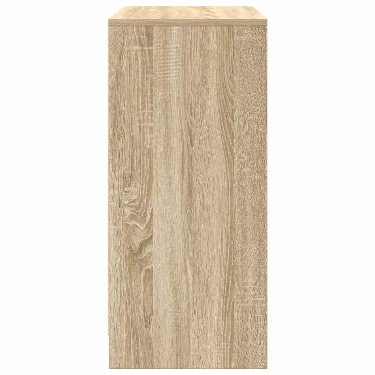 vidaXL Παπουτσοθήκη Sonoma Δρυς 57x34x76 εκ. από Επεξεργασμένο Ξύλο