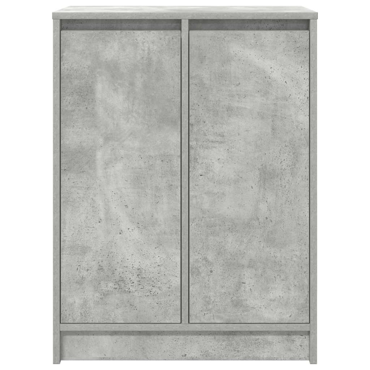 vidaXL Παπουτσοθήκη Γκρι Σκυροδέματος 57x34x76 εκ. Επεξεργασμένο Ξύλο