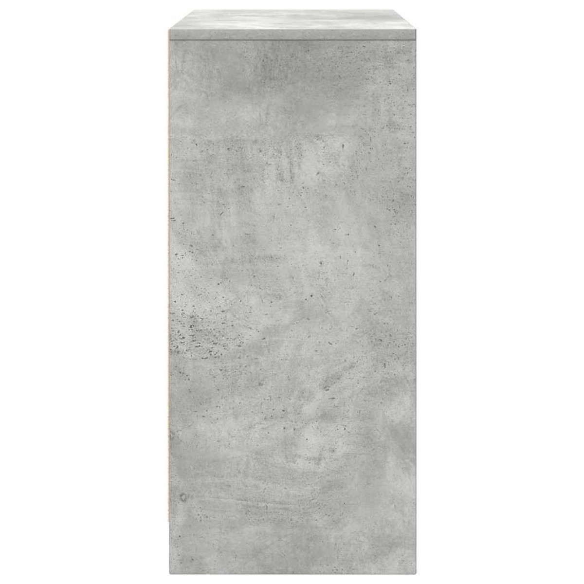vidaXL Παπουτσοθήκη Γκρι Σκυροδέματος 57x34x76 εκ. Επεξεργασμένο Ξύλο