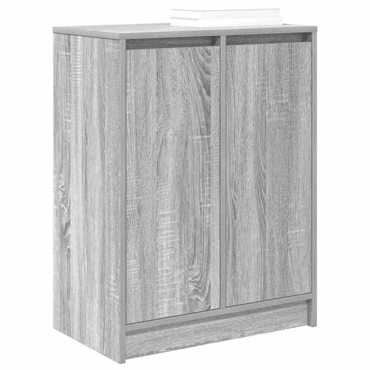 vidaXL Παπουτσοθήκη Γκρι Sonoma 57x34x76 εκ. από Επεξεργ. Ξύλο