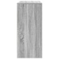 vidaXL Παπουτσοθήκη Γκρι Sonoma 57x34x76 εκ. από Επεξεργ. Ξύλο