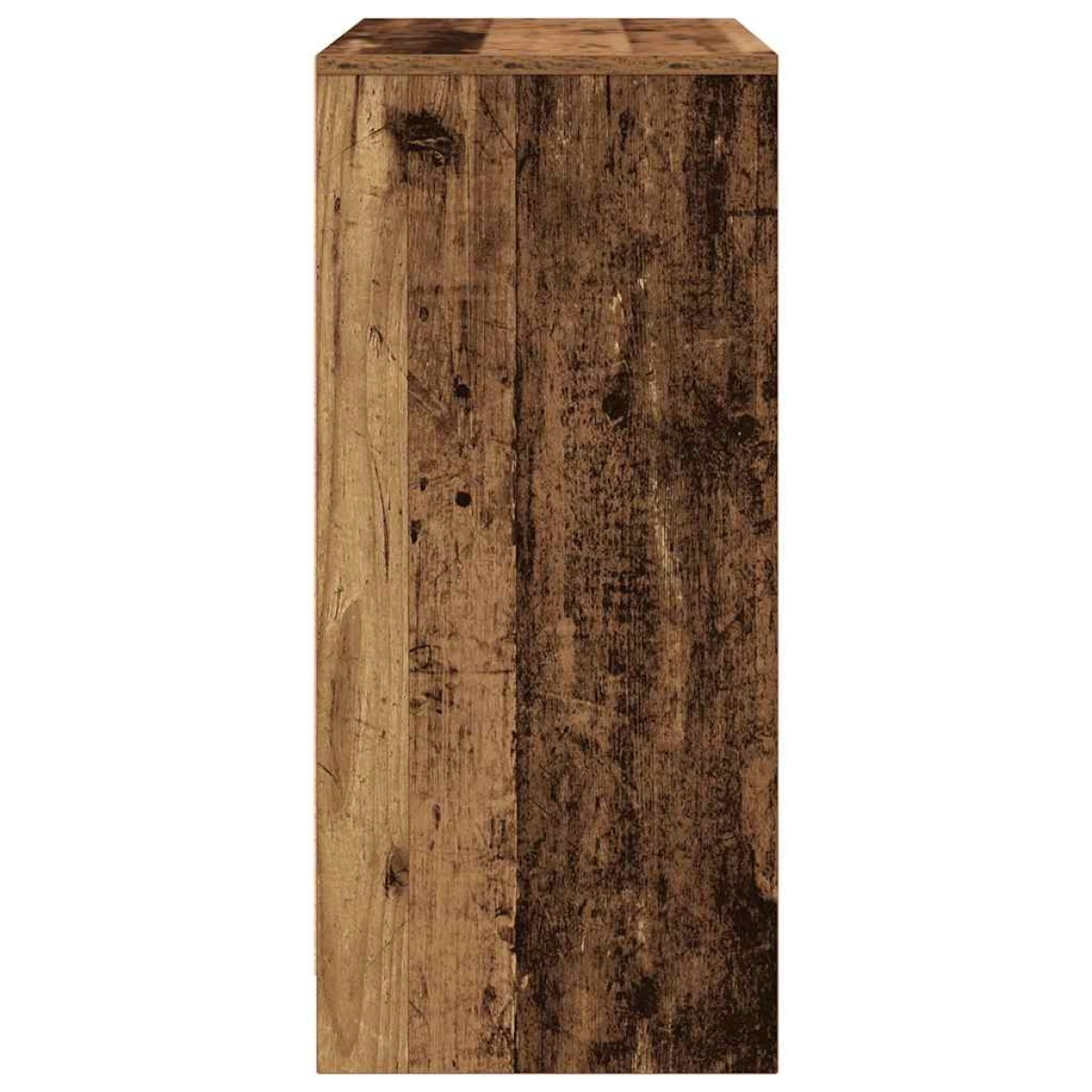 vidaXL Παπουτσοθήκη Όψη Παλαιού Ξύλου 57x34x76 εκ. Επεξ. Ξύλο