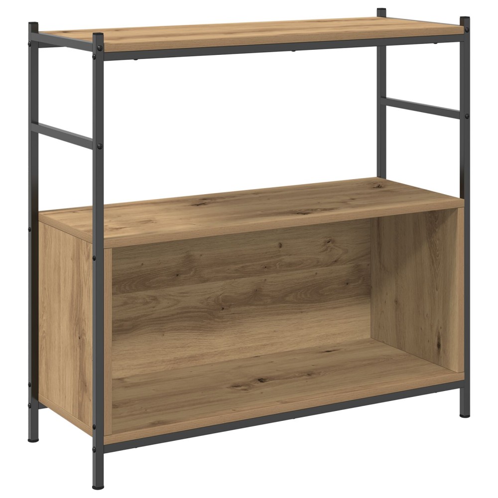 vidaXL Βιβλιοθήκη Artisian Δρυς 80x30x78,5 εκ. Επεξεργασμένο ξύλο