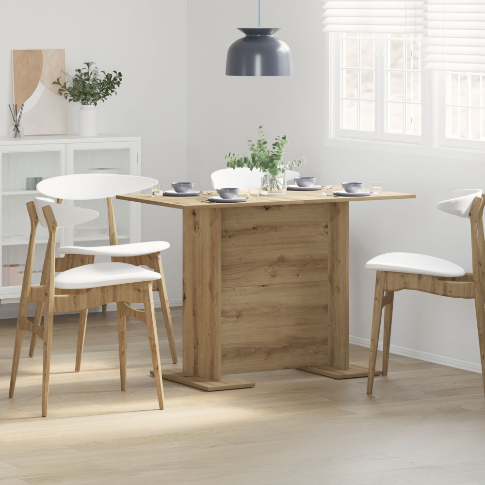 vidaXL Τραπέζι Φαγητού Artisan Oak 110x60x75 εκ Επεξεργασμένο Ξύλο
