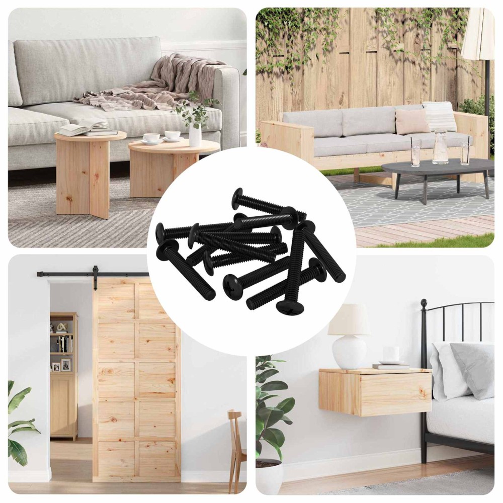 vidaXL Βίδα 2647 pcs Ασημί 5 x 30 mm Σίδερο