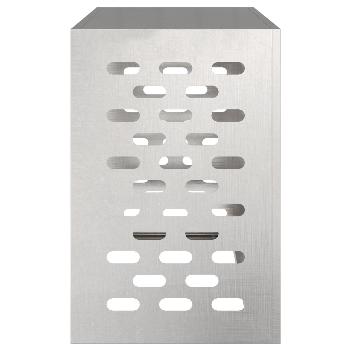 vidaXL Κάλυμμα AC  90x40x60 εκ Ανοξείδωτο Ατσάλι