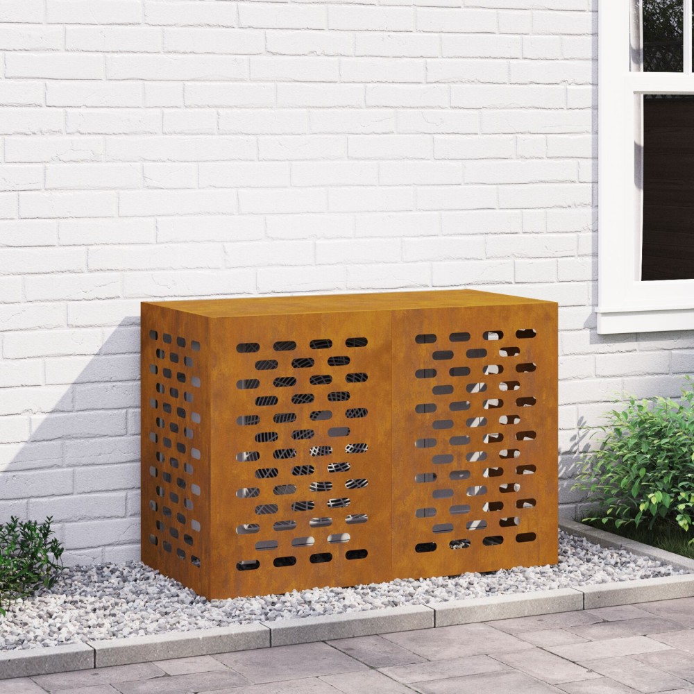 vidaXL Καλύμμα AC  100x50x70 εκ - Ανθεκτικό σε Καιρικές Συνθήκες Ατσάλι