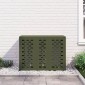vidaXL Κάλυμμα Κλιματιστικού  Ελιά 110x50x80 εκ Χάλυβα