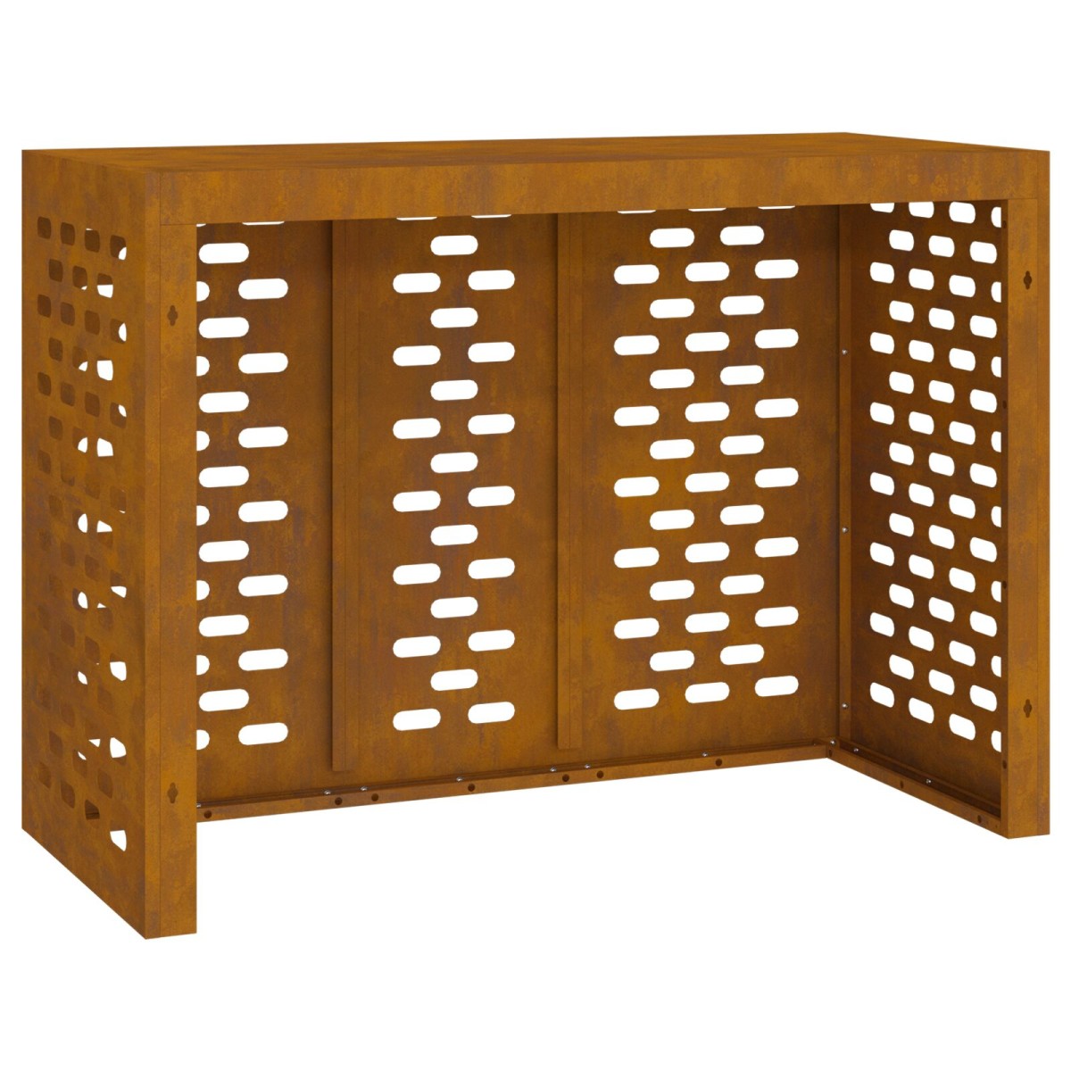 vidaXL Κάλυμμα AC  110x50x80 εκ από Αδιάβροχο Χάλυβα