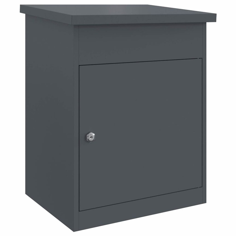 vidaXL Θυρίδα Πακέτων Ανθρακί 44 x 35 x 59 εκατοστά Ατσάλι
