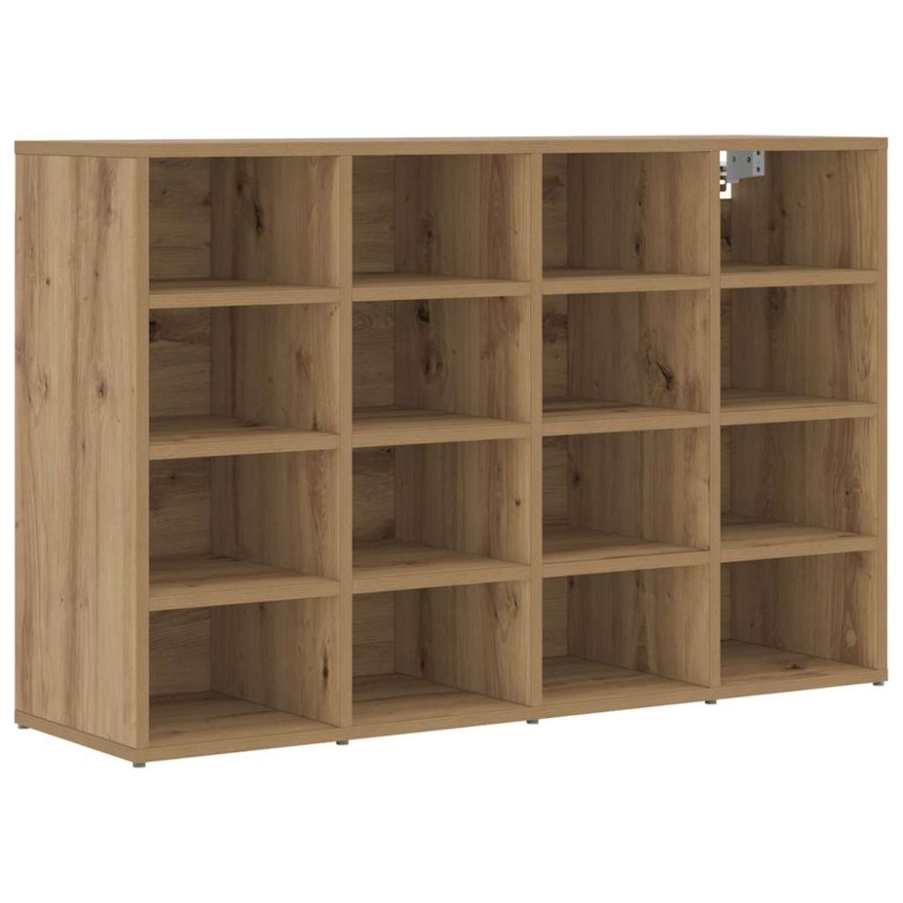 vidaXL Ντουλάπα Παπουτσιών με ράφι artisan δρυς 103 x 30 x 67 εκ.