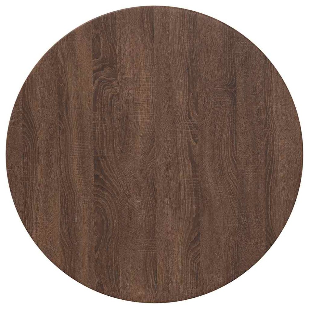vidaXL Καπάκι τραπεζιού Καφέ δρυς 70 x 70 x 1.5 cm Επεξεργασμένο ξύλο