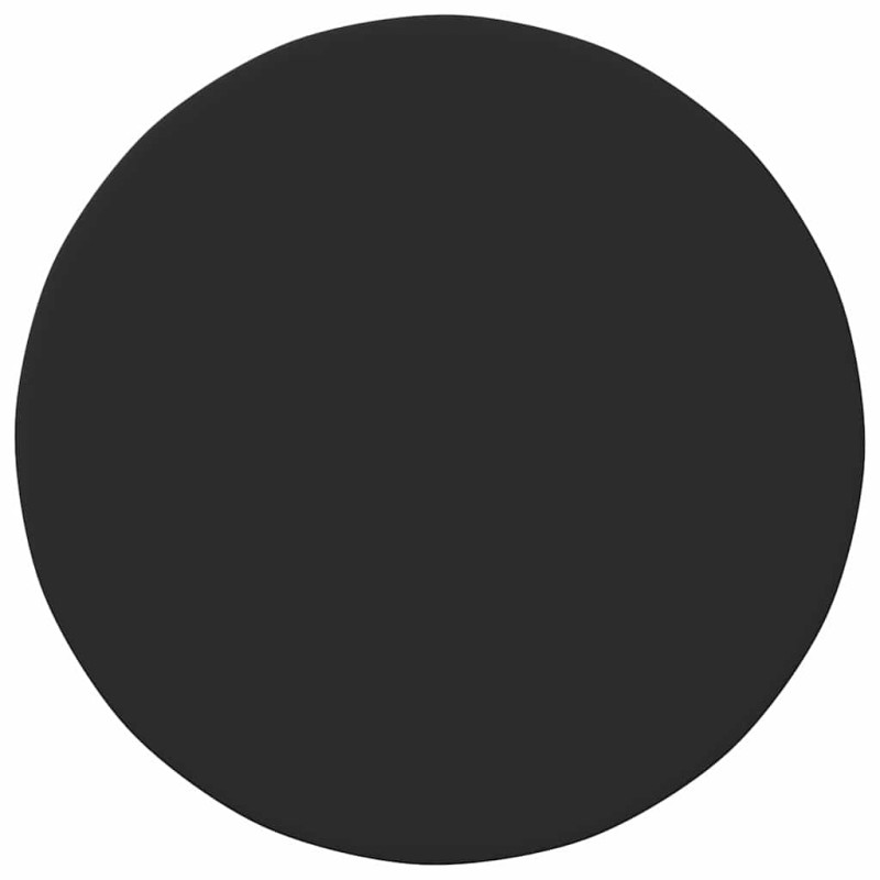 vidaXL Καπάκι τραπεζιού Ø 80 x 1,5 cm Γύρος Επεξεργασμένο Ξύλο Μαύρο