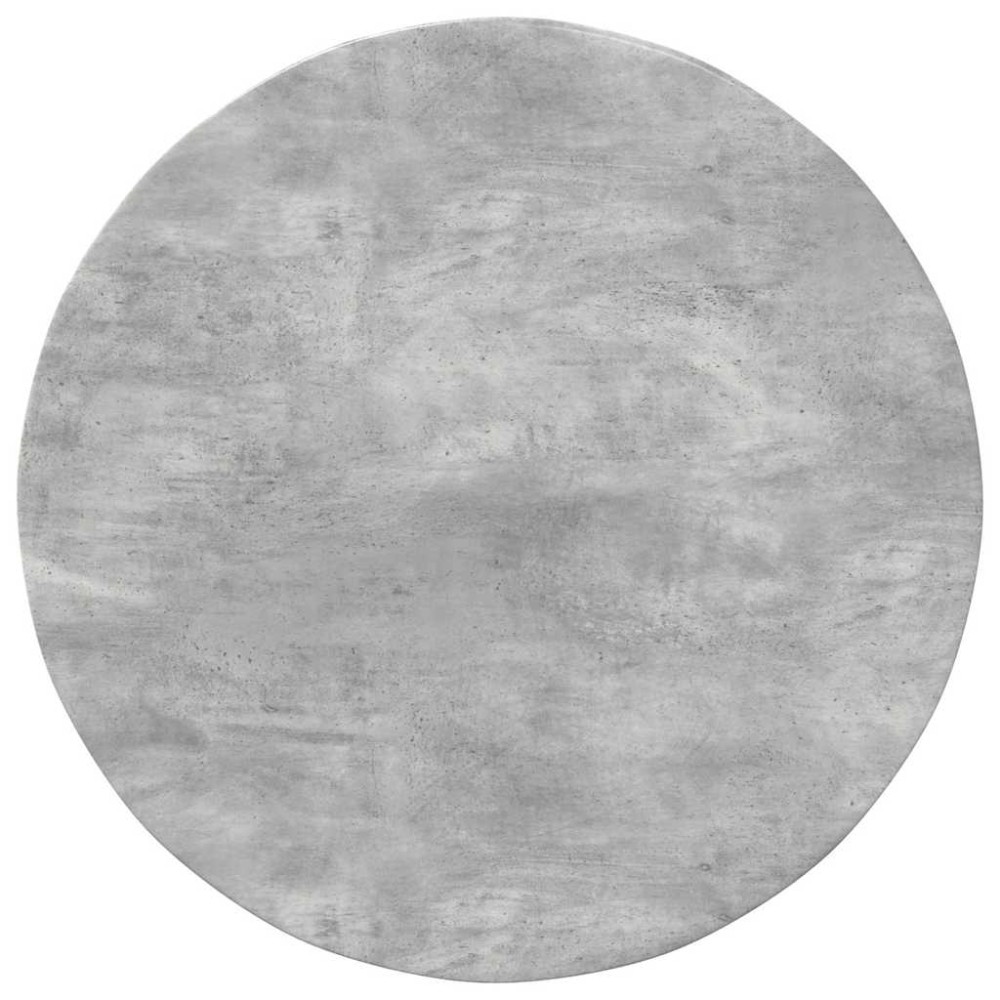 vidaXL Καπάκι τραπεζιού Γκρι σκυροδέματος 80 x 80 x 1.5 cm