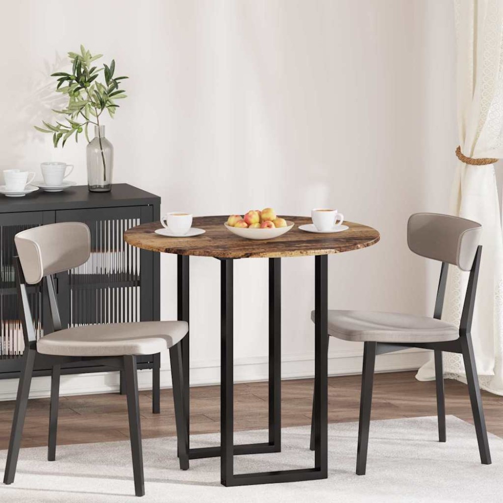 vidaXL Καπάκι τραπεζιού Παλαιό ξύλο 80 x 80 x 1.5 cm