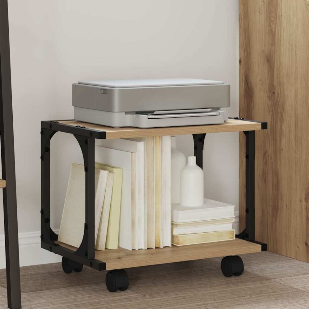 vidaXL Σταντ Εκτυπωτή Artisan Oak 41 x 28 x 33.5 εκ.